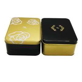 厂家生产饼干曲奇盒子 礼品金属盒 定制方铁盒 马口铁长方盒
